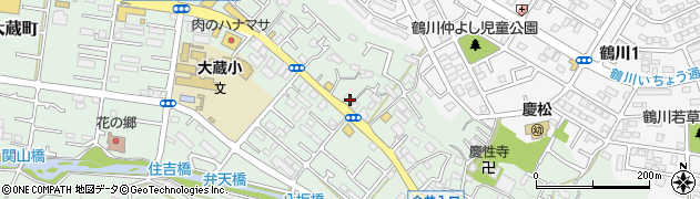 東京都町田市大蔵町2107周辺の地図