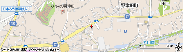 東京都町田市野津田町283周辺の地図