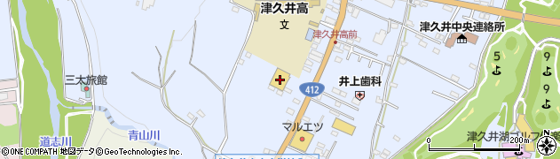 コメリハード＆グリーン津久井店周辺の地図