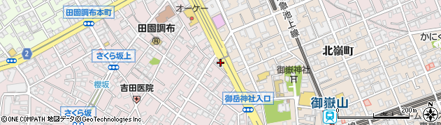 東京都大田区田園調布本町53周辺の地図