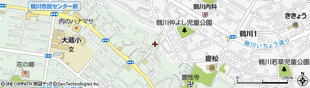東京都町田市大蔵町2119周辺の地図