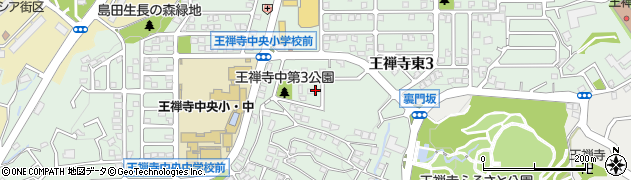 神奈川県川崎市麻生区王禅寺東周辺の地図