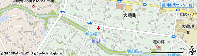 東京都町田市大蔵町486周辺の地図