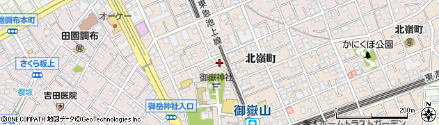 東京都大田区北嶺町38周辺の地図