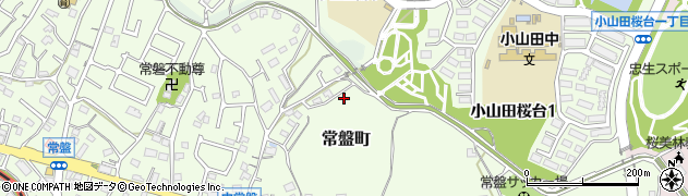 東京都町田市常盤町3403周辺の地図