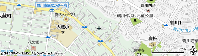 東京都町田市大蔵町2105周辺の地図