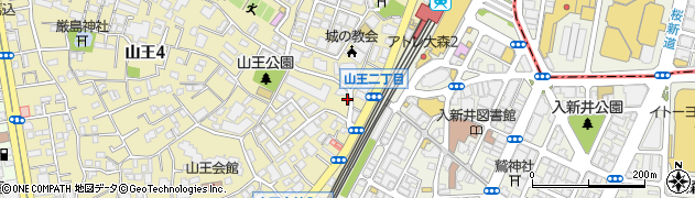 東京都大田区山王3丁目31-3周辺の地図