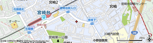 慶光苑 宮崎台店周辺の地図
