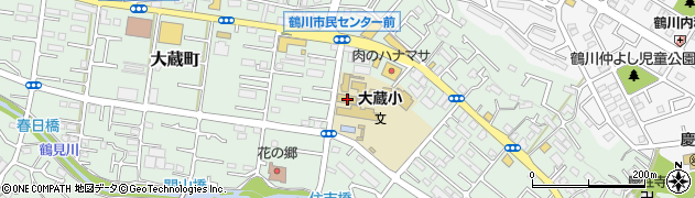 東京都町田市大蔵町327周辺の地図