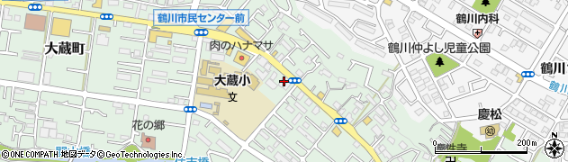 東京都町田市大蔵町294周辺の地図