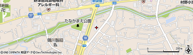 東京都町田市野津田町2587周辺の地図