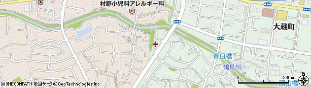 東京都町田市大蔵町3501-2周辺の地図