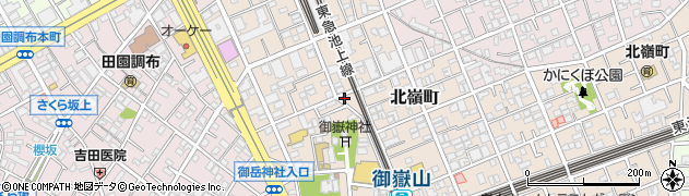 東京都大田区北嶺町38-3周辺の地図