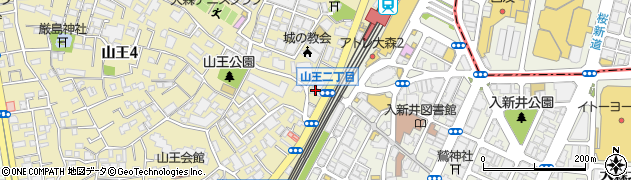 ゲオ大森駅西口店周辺の地図
