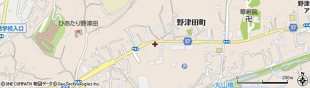 東京都町田市野津田町368周辺の地図