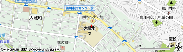 東京都町田市大蔵町331周辺の地図