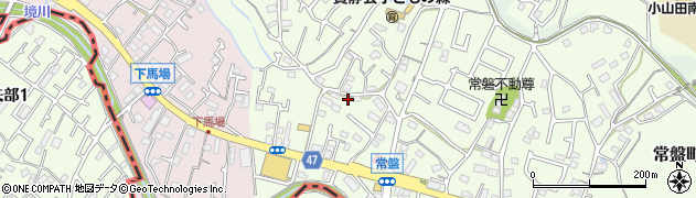 東京都町田市常盤町3183-1周辺の地図