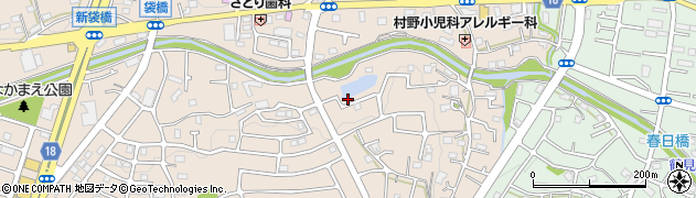 東京都町田市野津田町3906周辺の地図