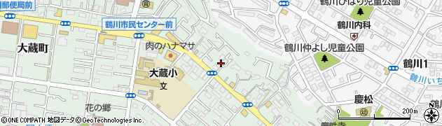 東京都町田市大蔵町2063周辺の地図