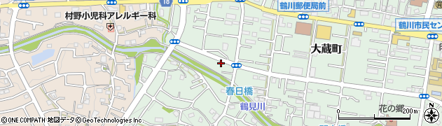 東京都町田市大蔵町513周辺の地図