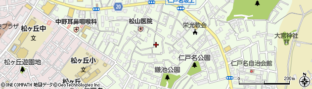 千葉県千葉市中央区仁戸名町521周辺の地図