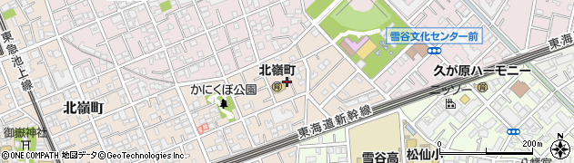 東京都大田区北嶺町19周辺の地図
