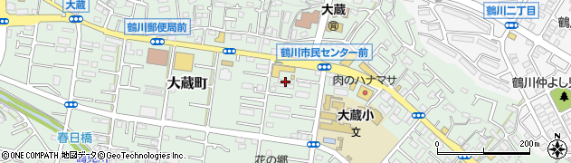 東京都町田市大蔵町373周辺の地図