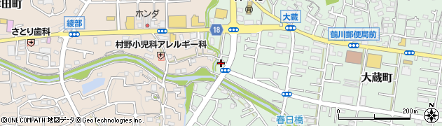 東京都町田市大蔵町1378周辺の地図