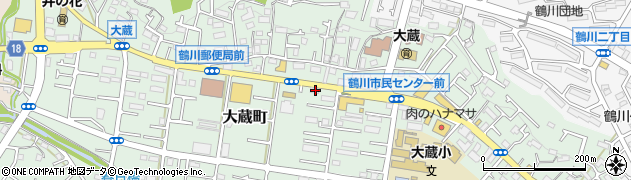東京都町田市大蔵町378周辺の地図