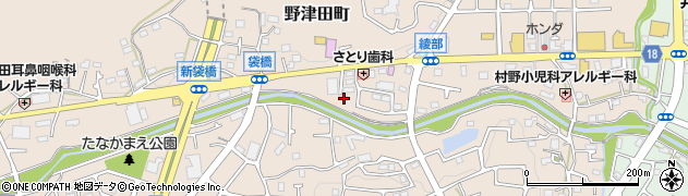 東京都町田市野津田町916周辺の地図
