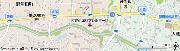 東京都町田市野津田町1083周辺の地図