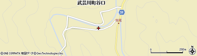 岐阜県関市武芸川町谷口2786周辺の地図