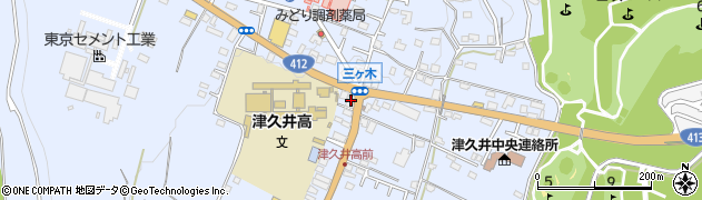 神奈川県相模原市緑区三ケ木315-1周辺の地図