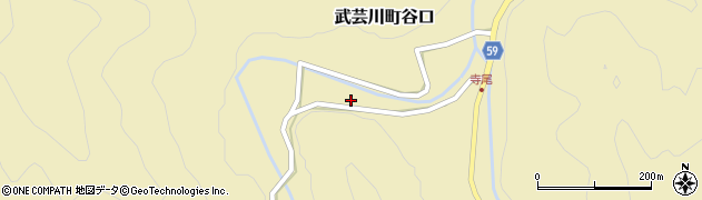 岐阜県関市武芸川町谷口2792周辺の地図
