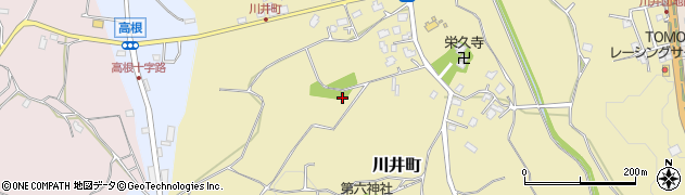 千葉県千葉市若葉区川井町周辺の地図