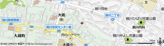 東京都町田市大蔵町2042周辺の地図