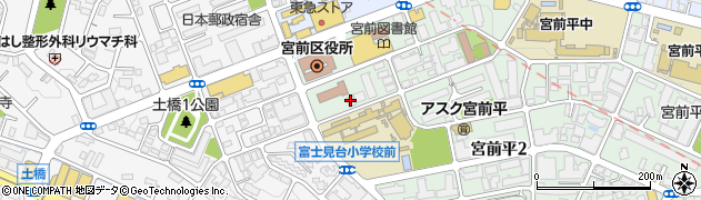福島内科医院周辺の地図