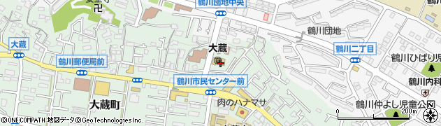 東京都町田市大蔵町1984周辺の地図