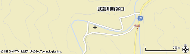 岐阜県関市武芸川町谷口2794周辺の地図