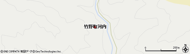 兵庫県豊岡市竹野町河内周辺の地図
