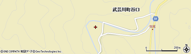 岐阜県関市武芸川町谷口2819周辺の地図