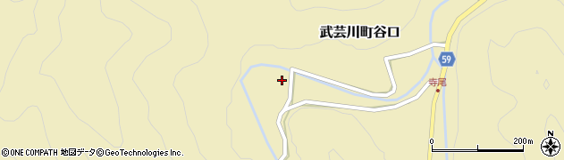 岐阜県関市武芸川町谷口3098周辺の地図