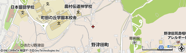 東京都町田市野津田町1278周辺の地図