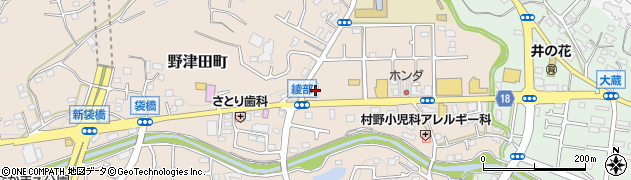東京都町田市野津田町1092周辺の地図