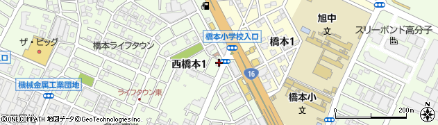 ドミノ・ピザ　橋本店周辺の地図