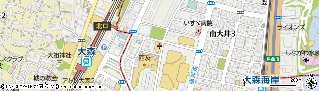 鈴与株式会社　京浜支店周辺の地図