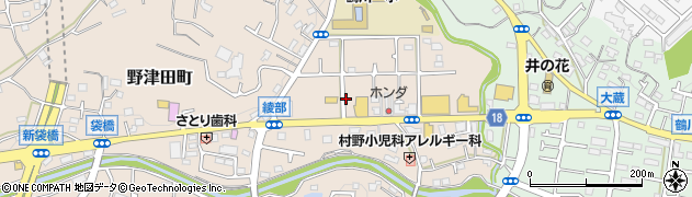 東京都町田市野津田町1103周辺の地図