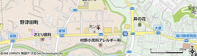 東京都町田市野津田町1110周辺の地図