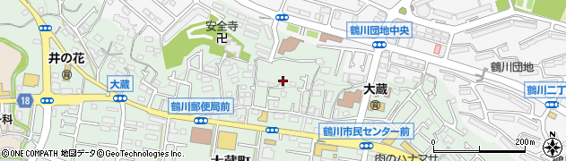 東京都町田市大蔵町1896周辺の地図