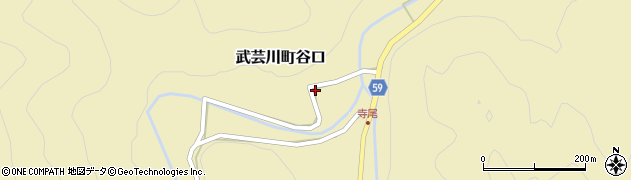 岐阜県関市武芸川町谷口2679周辺の地図